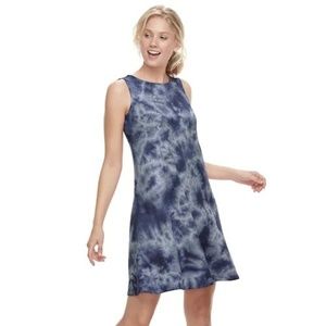 NEW Sonoma Soft Touch Swing Dress Midnight Blue